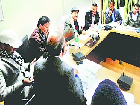 DM meeting in Bageshwar